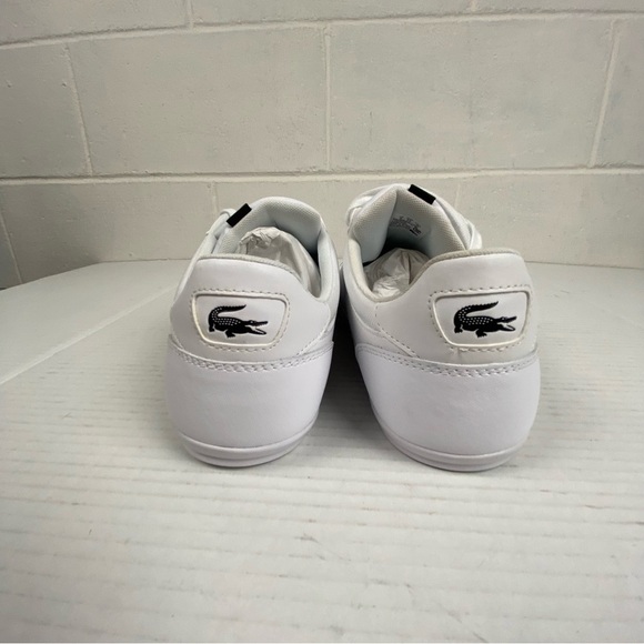 Lacoste Men's Chaymon Casual Sneakers Size 10 White/Black 742CMA0014147 - Picture 6 of 16